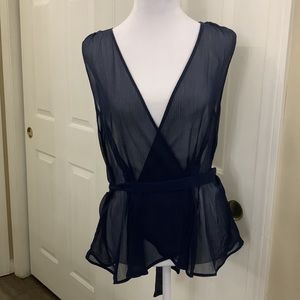 Banana republic sheer top